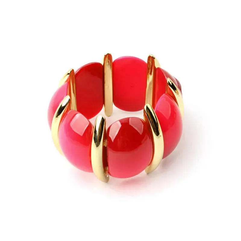 Bohemian Bubble Acrylic Bracelets