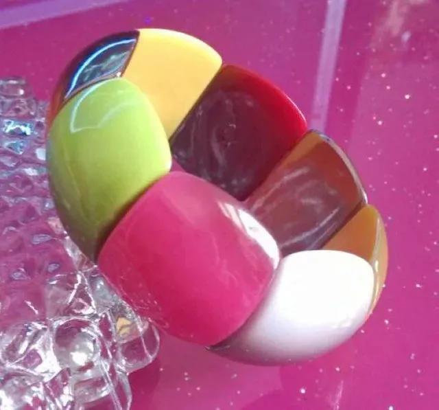 Bohemian Bubble Acrylic Bracelets