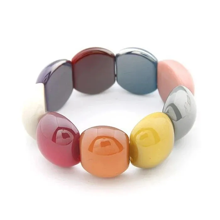 Bohemian Bubble Acrylic Bracelets