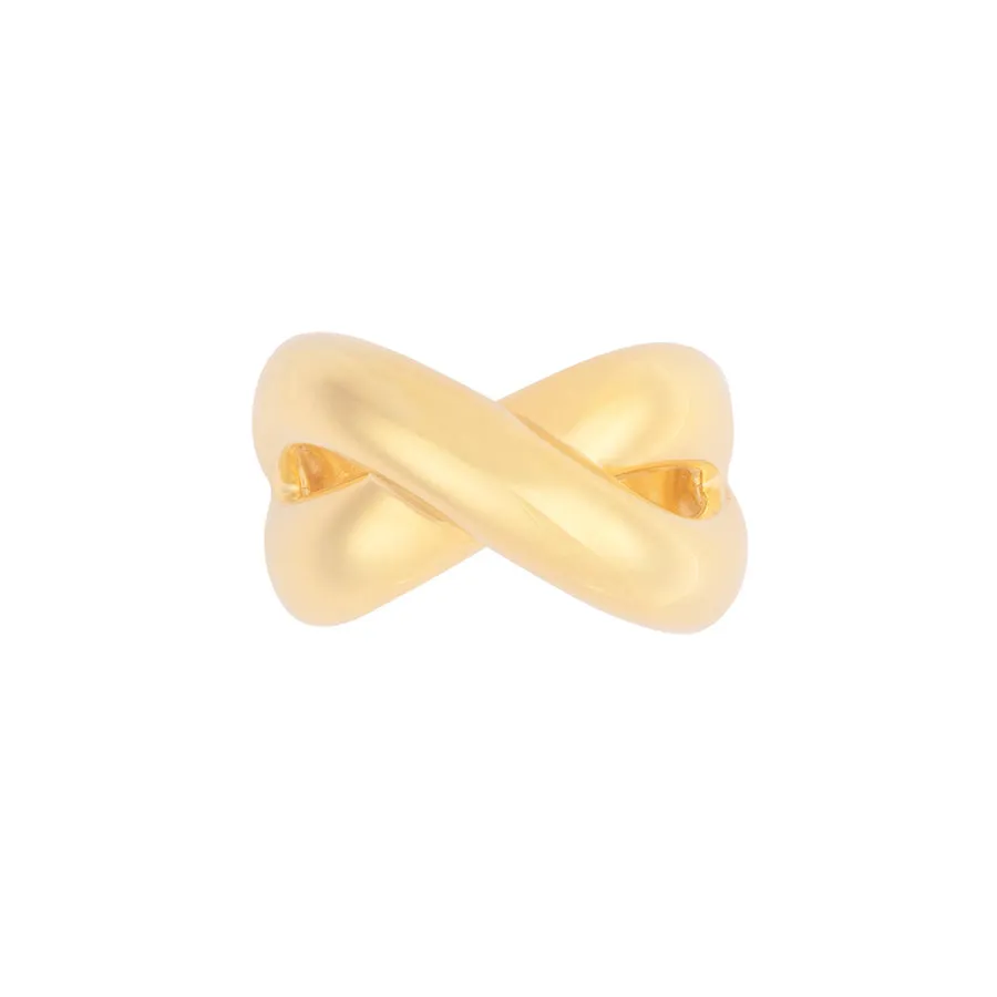Cross 14K Gold Vermeil Ring