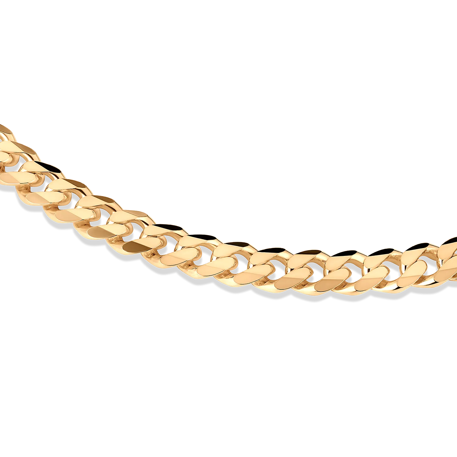 Curb Anklet, Gold Vermeil (5mm)