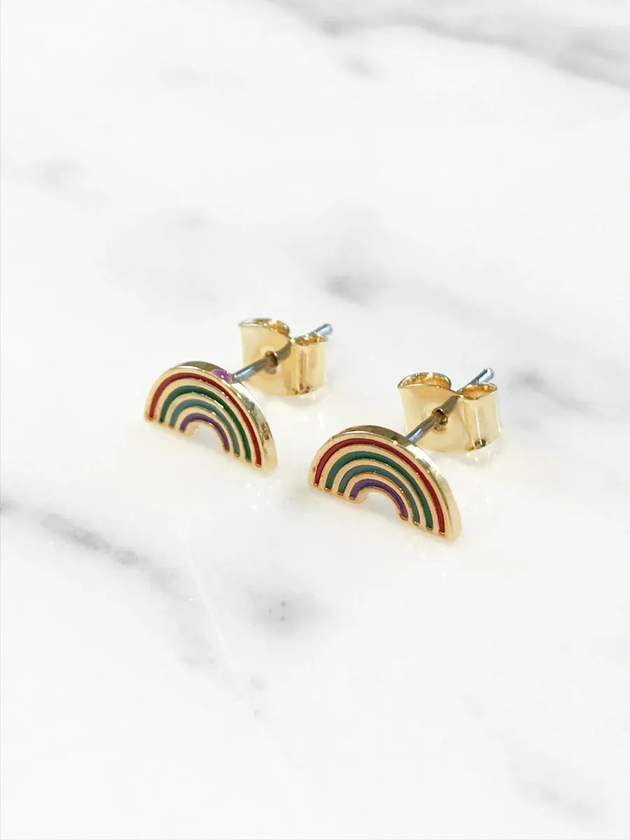 Enamel Rainbow Posts