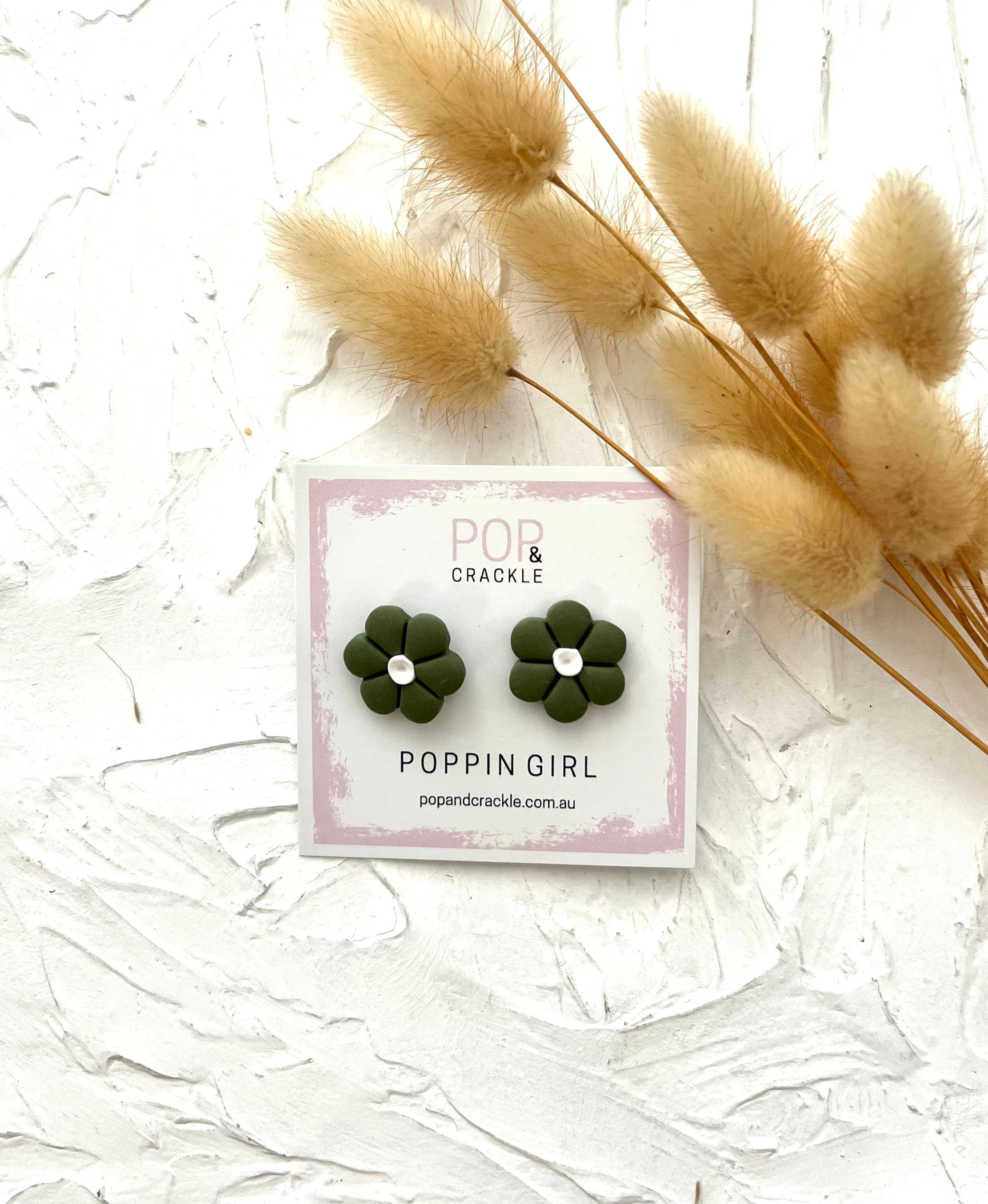 Flower Statement Studs [W]
