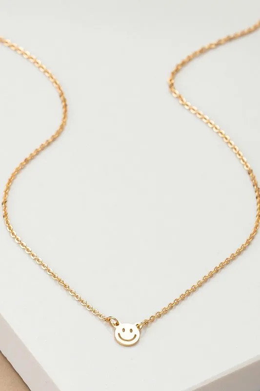 Happy Face Chain Necklace