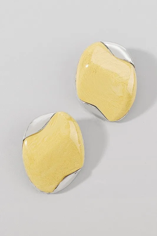 Indigo Statement Earrings