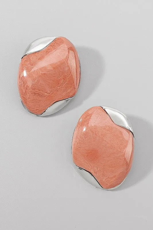 Indigo Statement Earrings