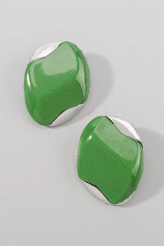 Indigo Statement Earrings