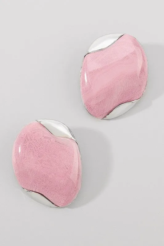 Indigo Statement Earrings