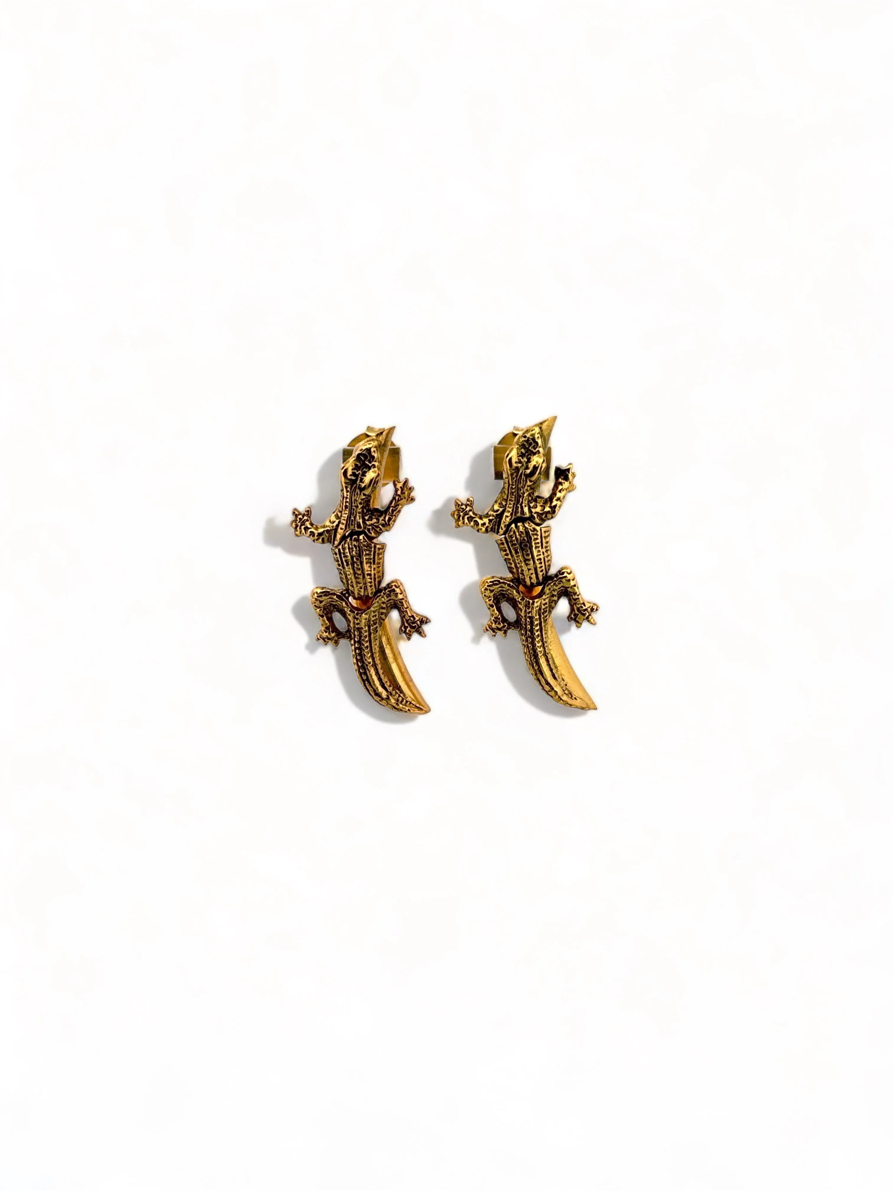 Lizard Statement Earrings