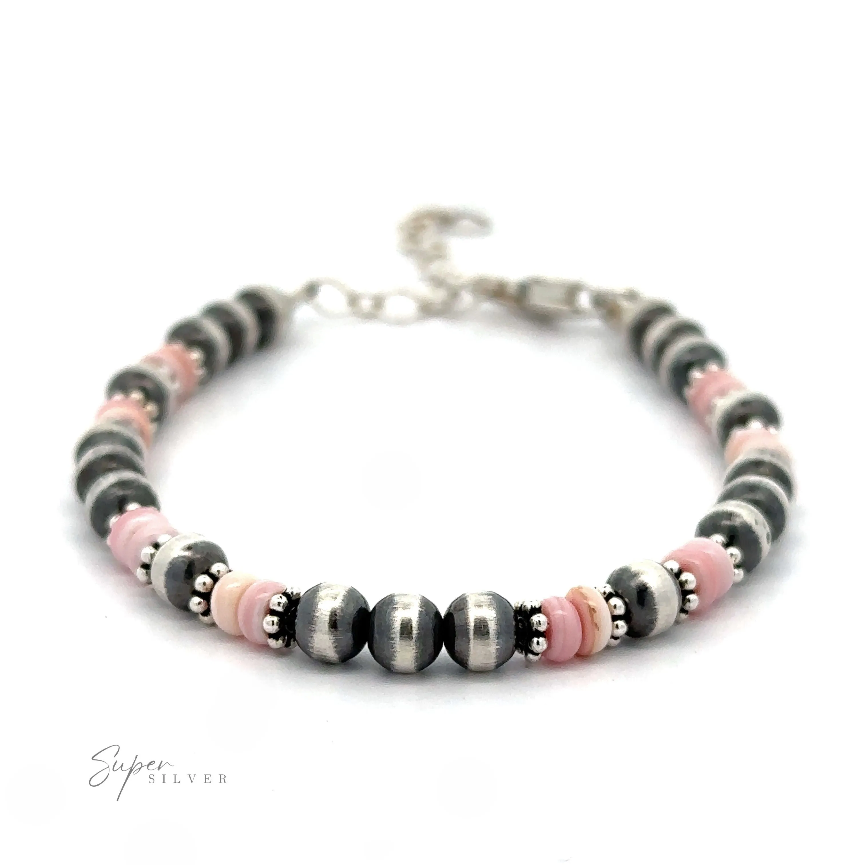Native American Shell and Navajo Pearl Bracelet