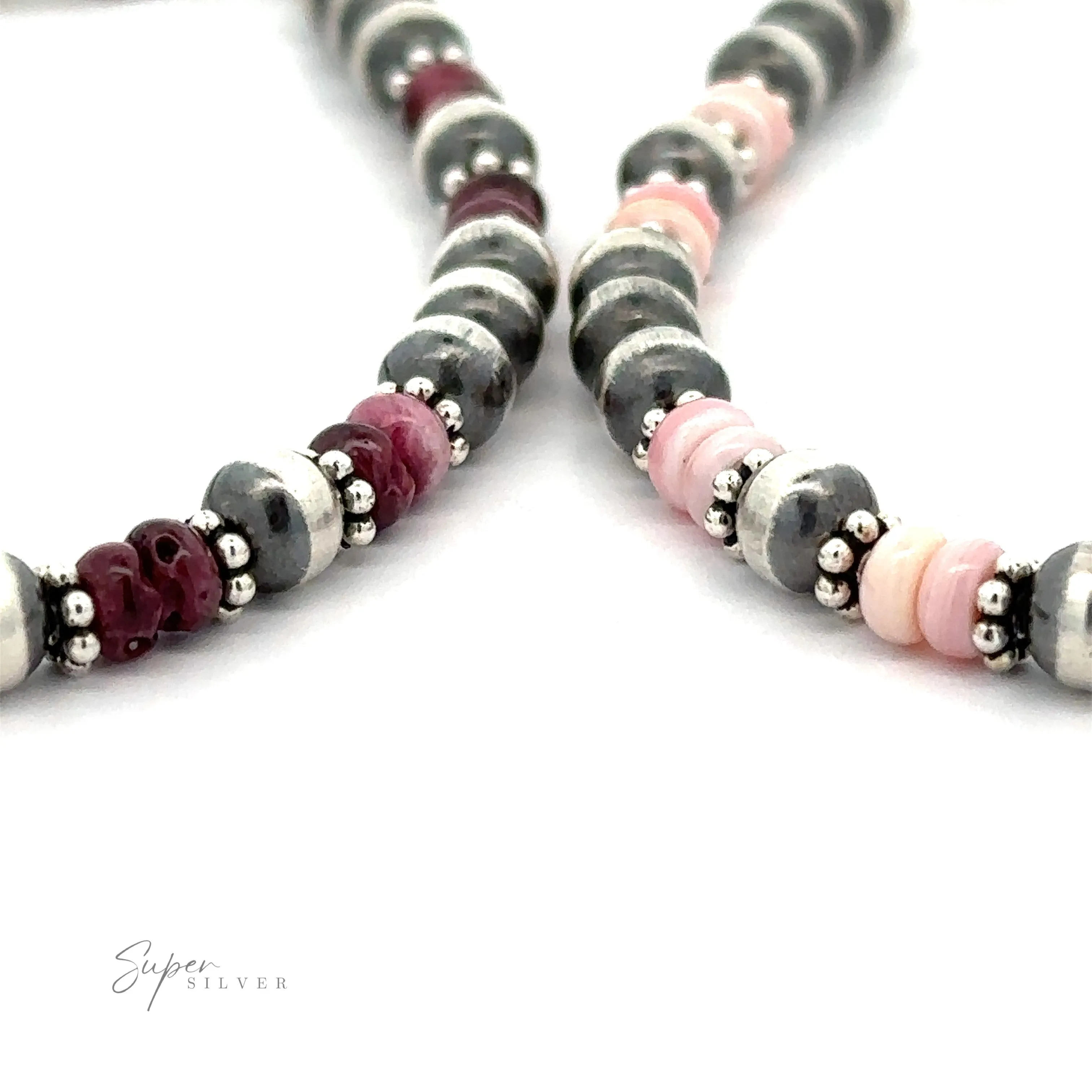 Native American Shell and Navajo Pearl Bracelet