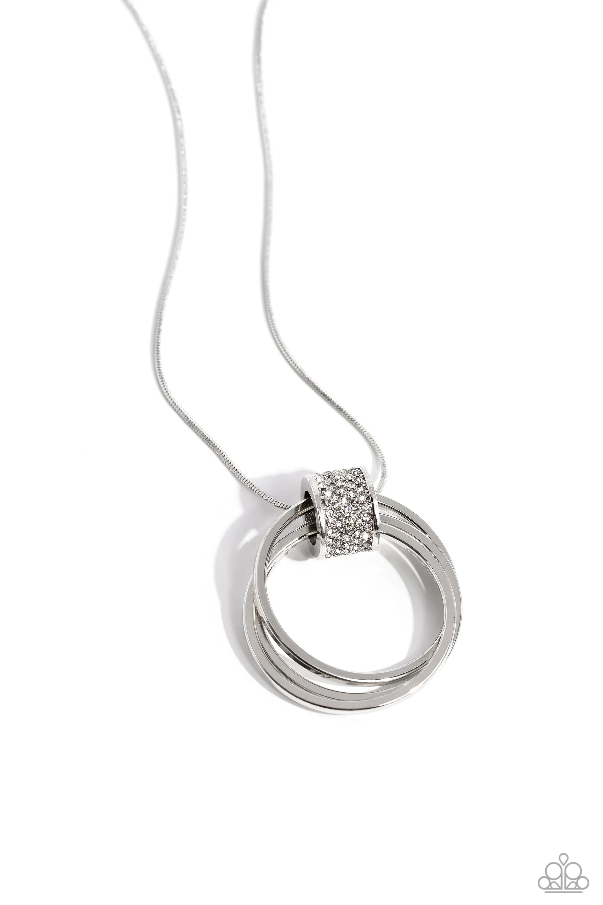 Necklaces In the Swing of RINGS - White