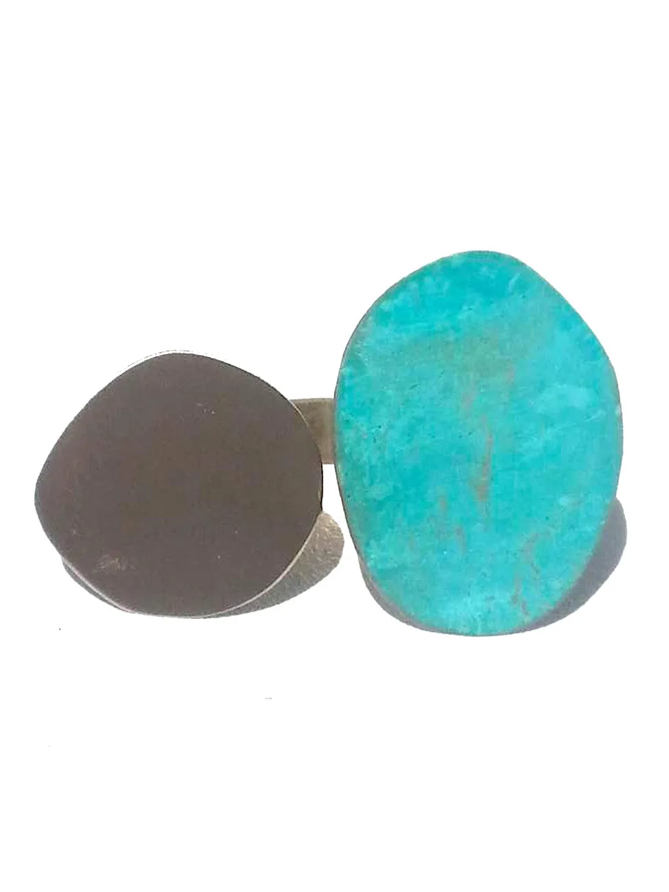 Pebbles Ring Alpaca Patina