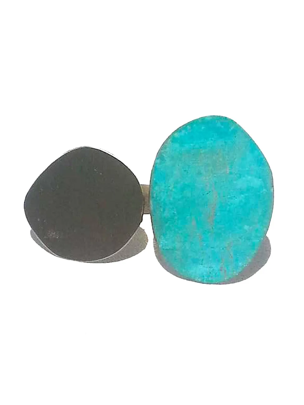 Pebbles Ring Alpaca Patina