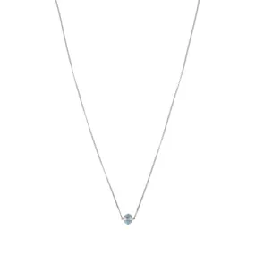 Precious Stone Wrap Lab Pendant