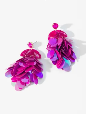 Sequin Chandelier Earrings