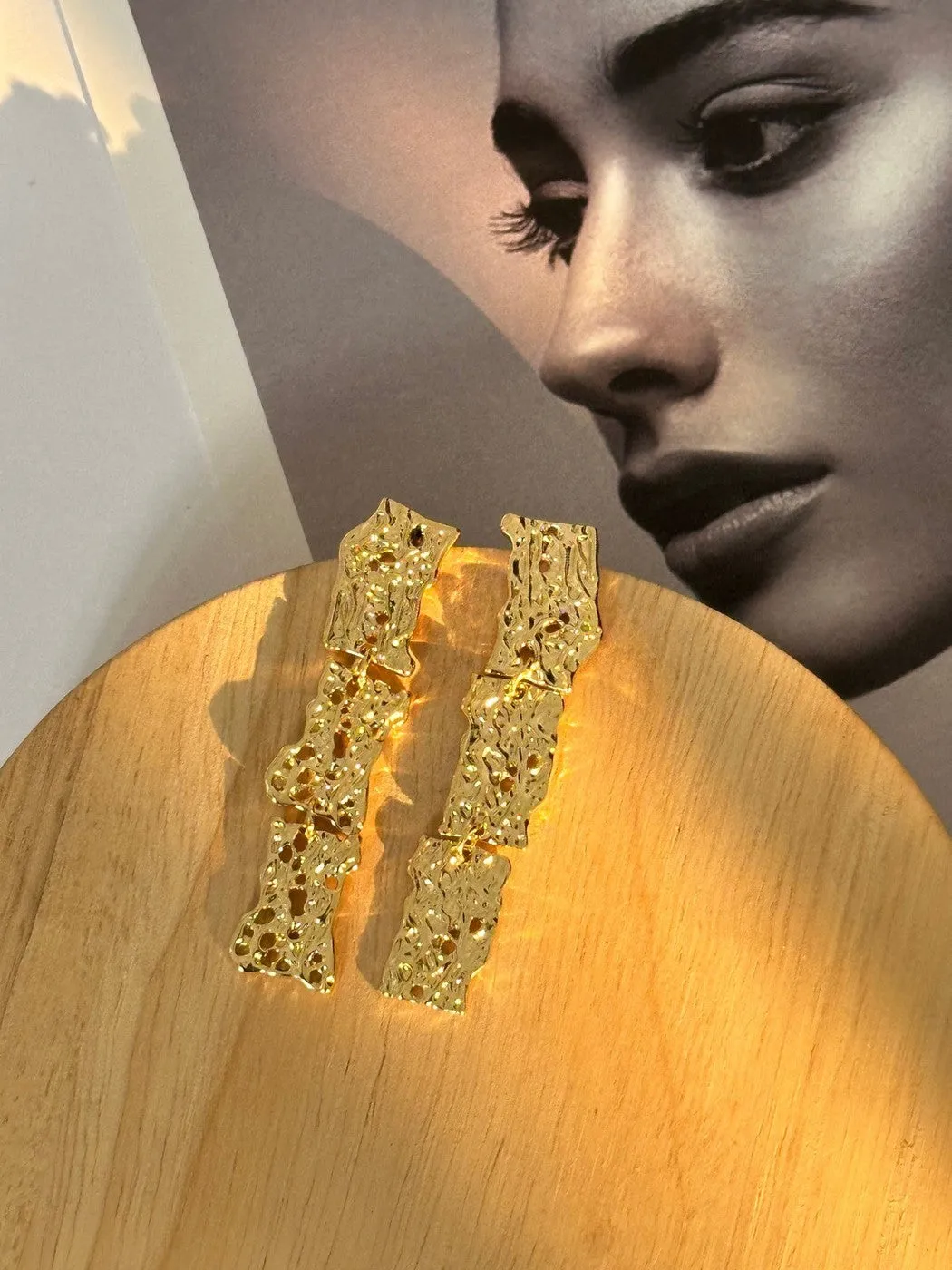 Statement Long earrings