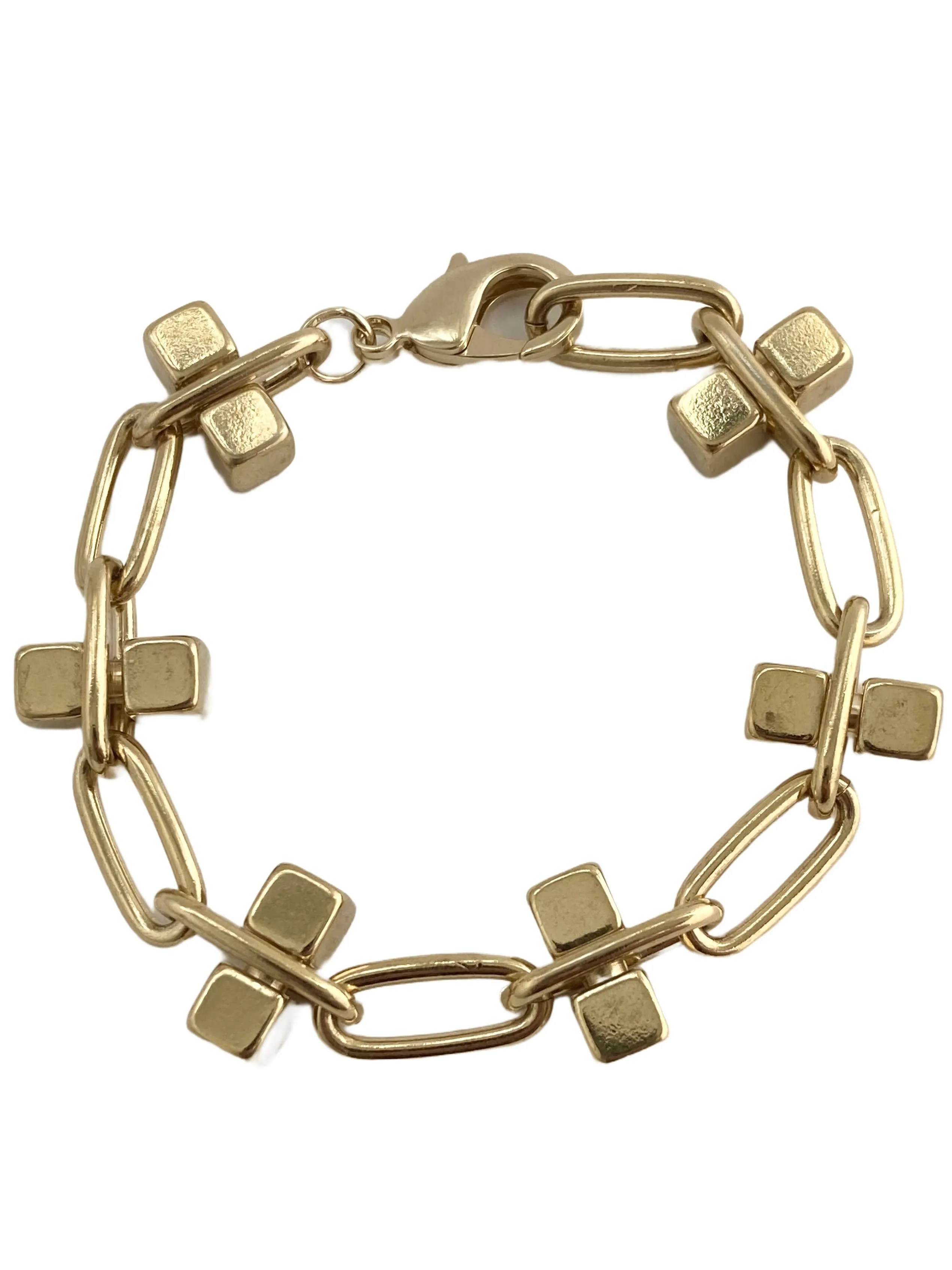 The Large Maffra Block Chain Bracelet