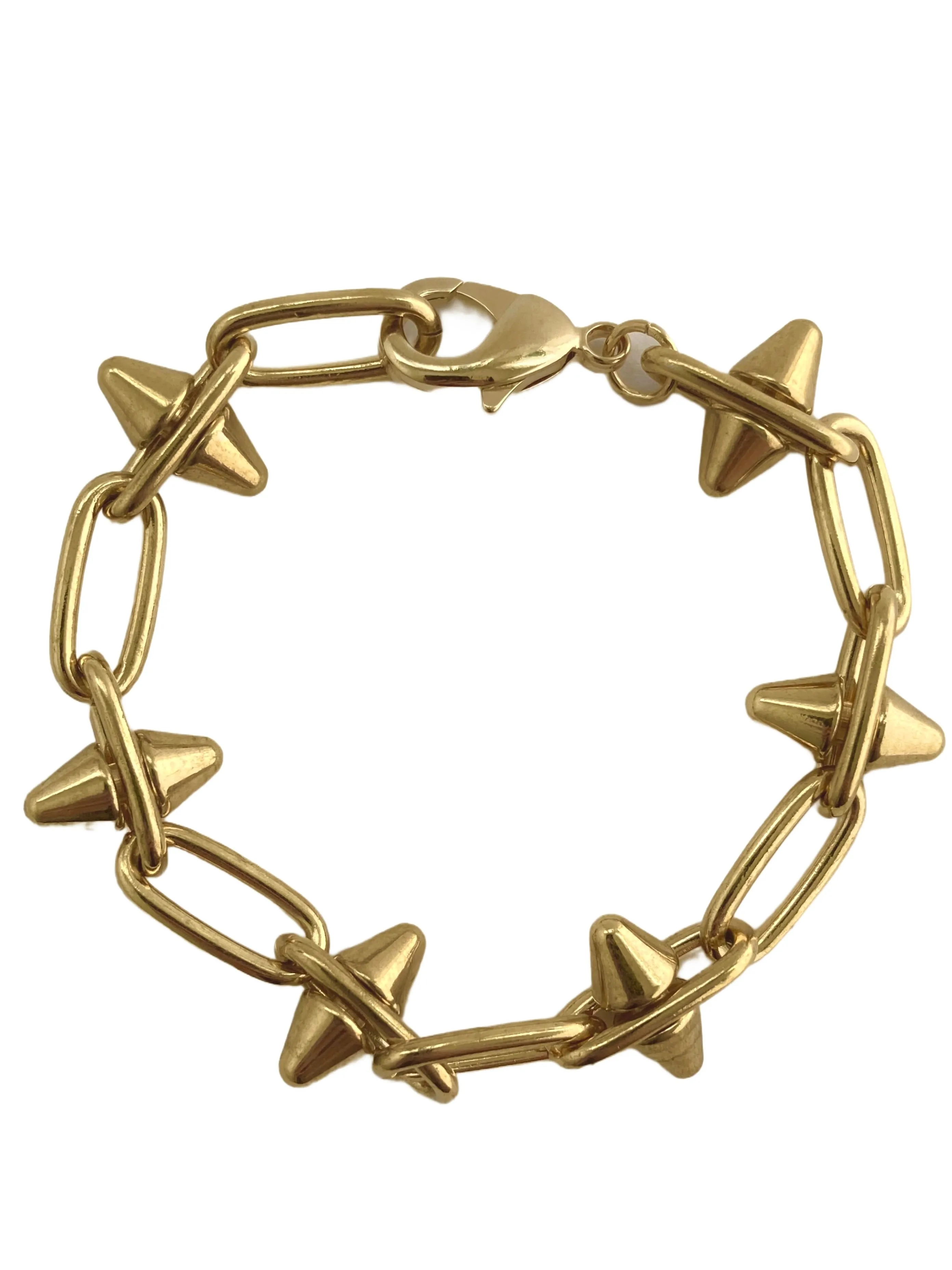 The Large Strathstone Spike Chain Bracelet