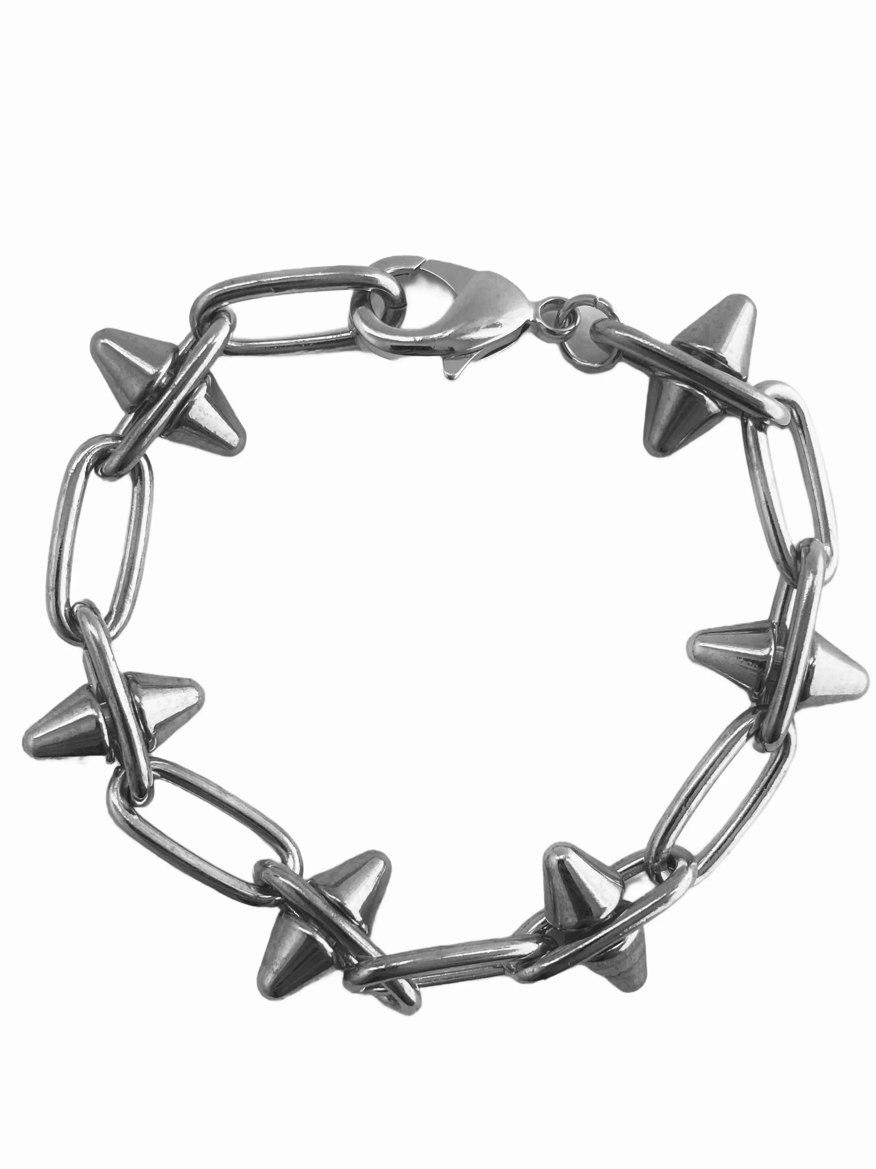 The Large Strathstone Spike Chain Bracelet