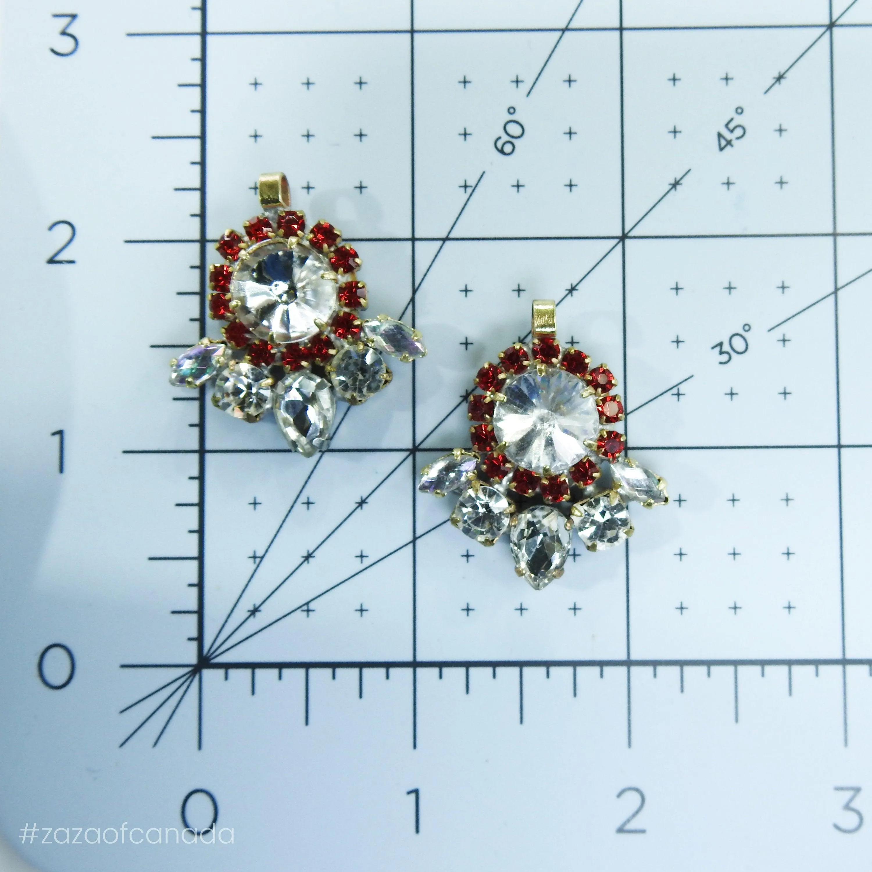 Vintage style charms: earring charms