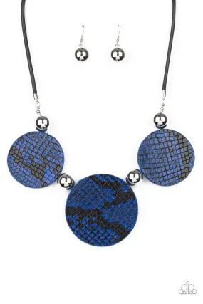 Viper Pit Blue-Necklace