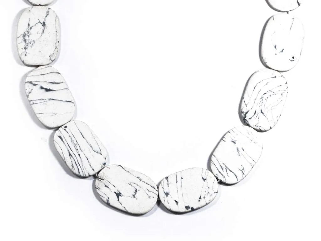White Marble Semi Precious Stones